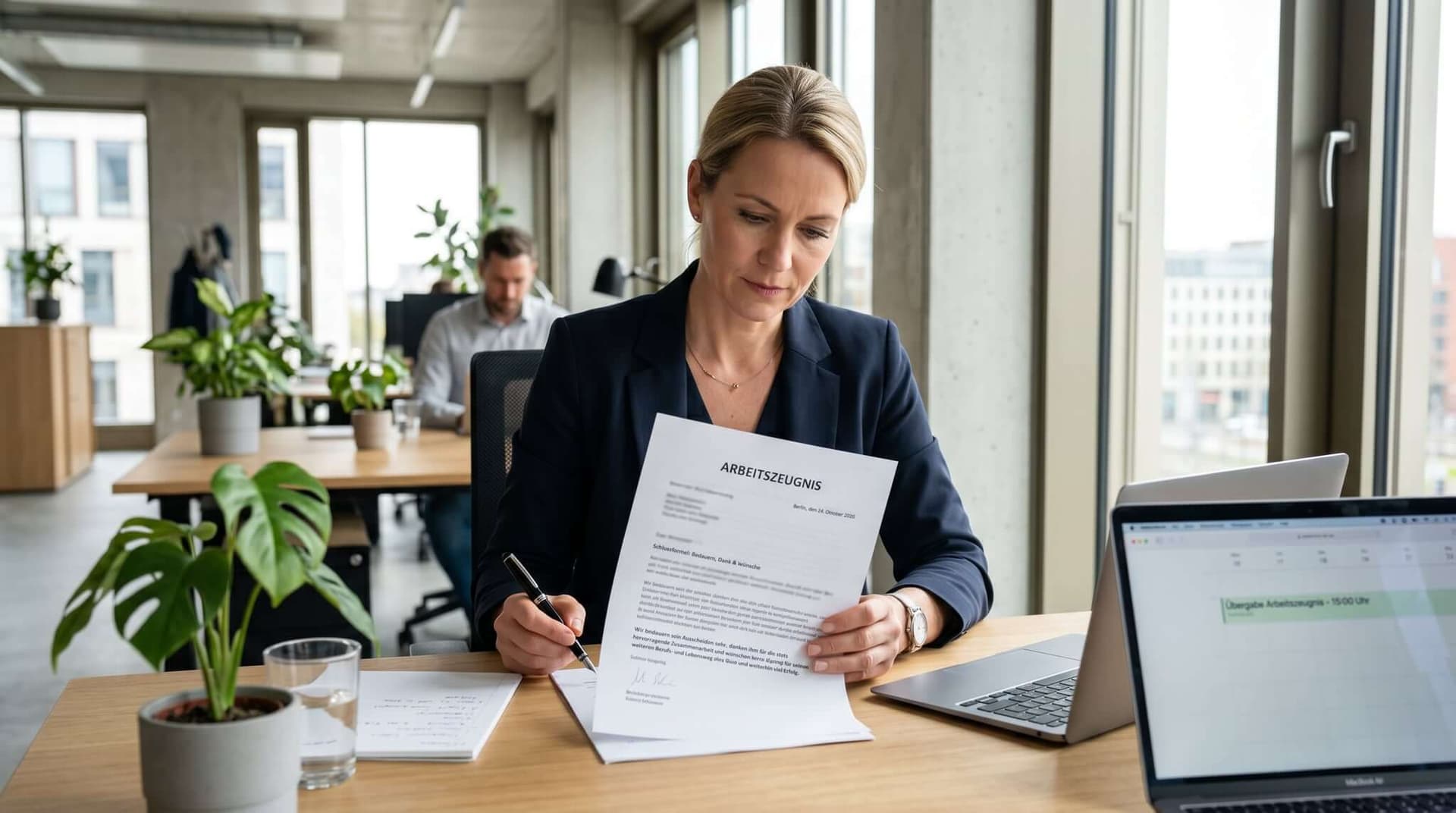 Schlussformel Arbeitszeugnis 2026 — Bedauern, Dank und Wünsche mit Vorlage und Mustertext